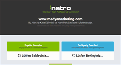 Desktop Screenshot of medyamarketing.com