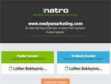 Tablet Screenshot of medyamarketing.com